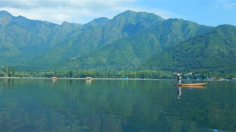 Shikara ride in Dal lake-3 stock image. Image of river - 96410255