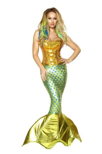 Roma Costume Women's 2 Piece Siren of the Sea Costume - Funtober