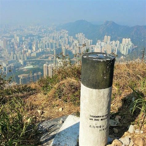 Kowloon Peak - the highest peak of the Kowloon peninsular. The Kowloon Mountain Range stretch ...