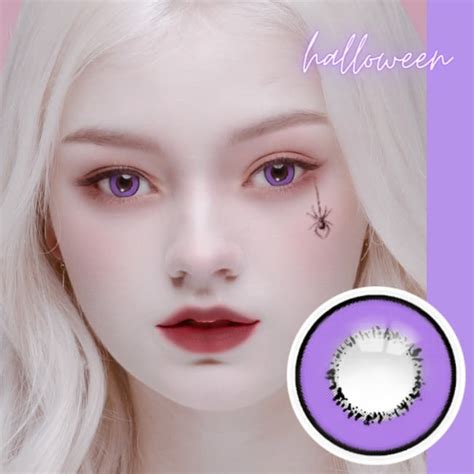 Cosplay UV Halloween Violet Contacts | Anime Lenses – fantasy-icon