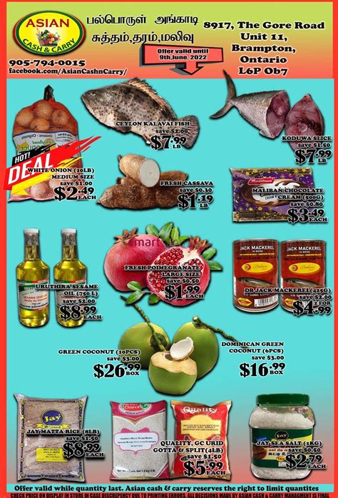 Asian Cash & Carry Flyer June 3 to 9