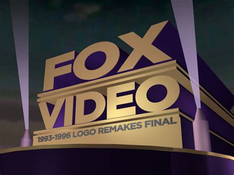 Fox Video (1993-1996) logo remakes (Final Version) by GustavoCampos2006 ...