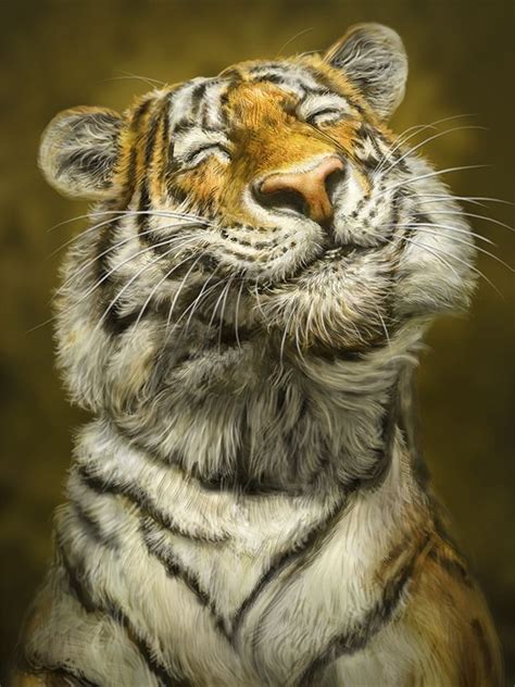 Smiling Tiger - TouCanvas | Smiling animals, Laughing animals, Animals beautiful