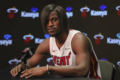 Miami Heat's Jimmy Butler Explains His 'Emo' Look For Media Day - sol ...