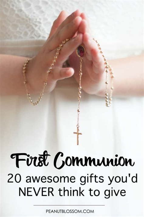 20 First Communion Gifts You'd Never Think to Give - Peanut Blossom