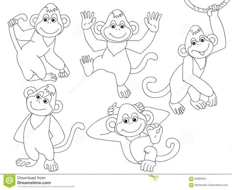 black and white monkey clipart 20 free Cliparts | Download images on ...