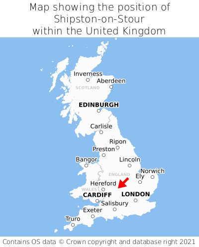 Where is Shipston-on-Stour? Shipston-on-Stour on a map