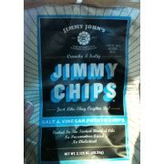 Jimmy John's Salt & Vinegar Potato Chips: Calories, Nutrition Analysis ...