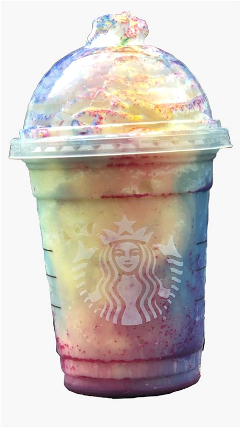 #starbucks #frappuccino #rainbow #colorfull #pretty - Iced Coffee, HD ...