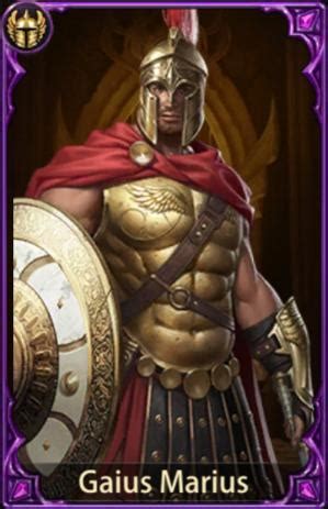 Gaius Marius (Evony General Build) - One Chilled Gamer