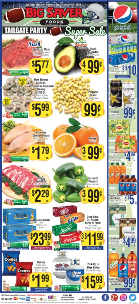 Big Saver Foods Weekly Ad Flyer February 3 to February 9, 2021