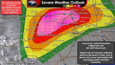 Oklahoma Tornado Map 2019