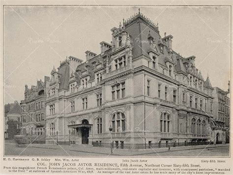 The Gilded Age Era: The Astor Double Mansion: Mrs. Astor's Side