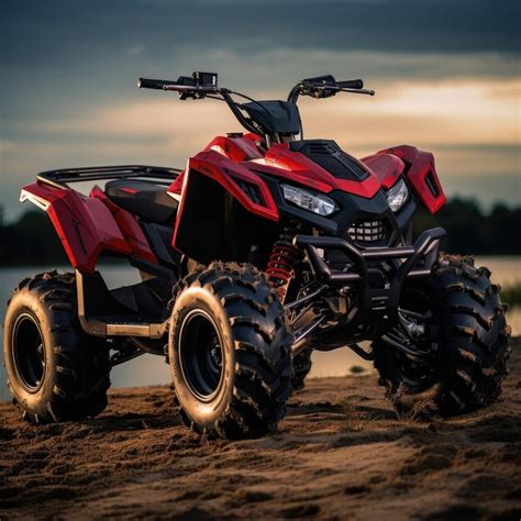 Premium AI Image | OffRoad Quad Bike A versatile quad bike built for ...