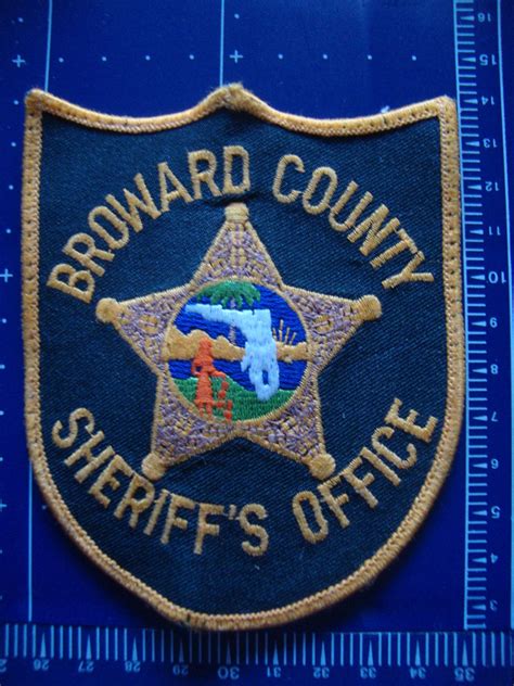 FLORIDA BROWARD COUNTY SHERIFF PATCH POLICEBADGE.EU - patches