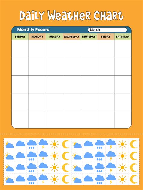 Daily Weather Chart - 10 Free PDF Printables | Printablee