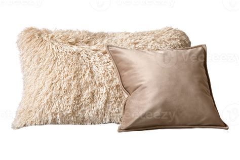 Beige pillows isolated on a transparent background 21332932 PNG