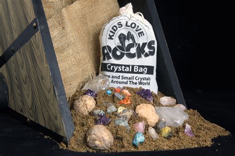 Shop Gemstone Mining Bags | Kids Love Rocks