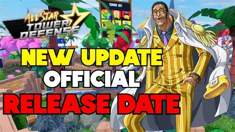 [ASTD] NEW Crazy Update OFFICIAL Release Date Announced! - All Star Tower Defense - Roblox - YouTube