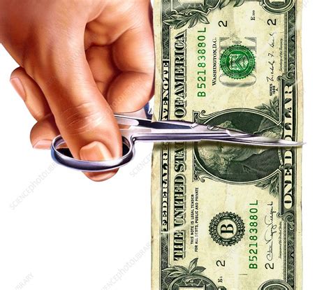 Currency devaluation, conceptual artwork - Stock Image - F005/6931 ...