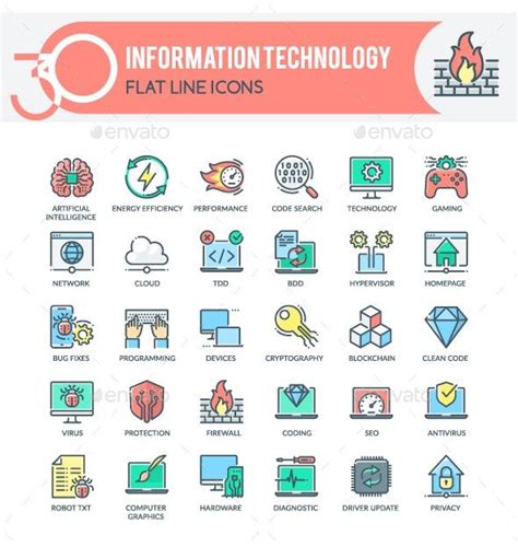 Information Technology Icons