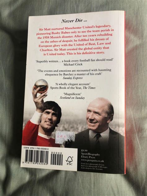 Sir Matt Busby Biography, Hobbies & Toys, Books & Magazines, Fiction & Non-Fiction on Carousell