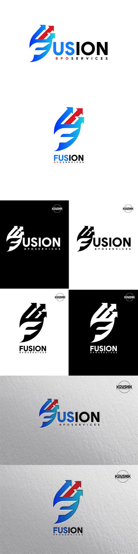 Fusion Logo Design 2020 on Behance