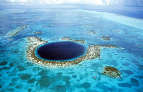 Great Blue Hole Depth