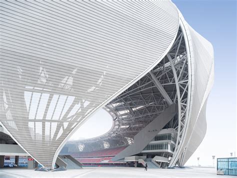 Hangzhou Olympic Sports Center / NBBJ | ArchDaily