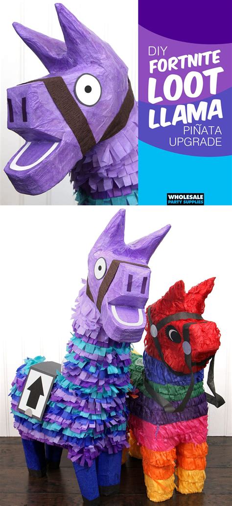 DIY Fortnite Loot Llama Pinata Upgrade | Pinata, Diy pinata, Boys ...