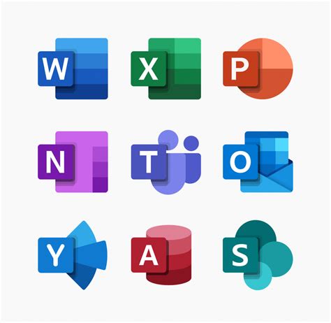 Microsoft reveals new Office app icons – Emre Aral – Information Designer