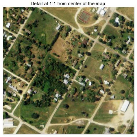 Aerial Photography Map of Smiley, TX Texas