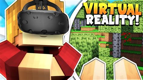 MINECRAFT VIRTUAL REALITY! (HTC VIVE) - YouTube