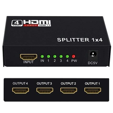 HDMI Splitter 1 in 4 out 4k - MP Store