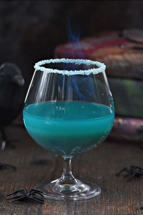 Goblet of Fire Cocktail - Cooking with Curls