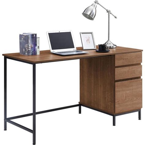 Lorell SOHO 55-in Brown Modern/Contemporary Computer Desk in the Desks ...