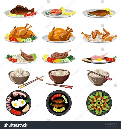 1,839 Baked fish vegetables Stock Illustrations, Images & Vectors ...