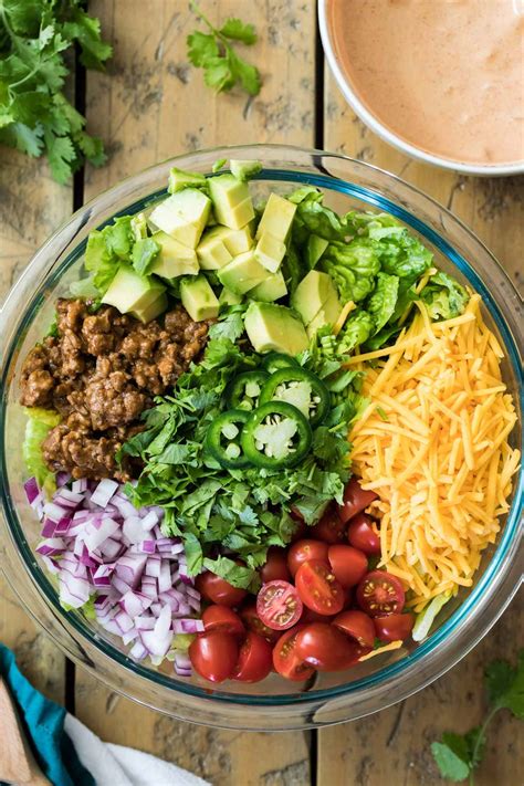 The Ultimate Taco Salad Recipe - Sugar Spun Run