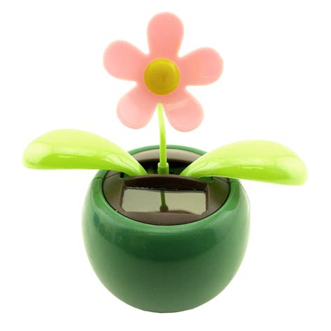 Solar Power Dancing Flip Flap Sunflower Flower Daisy Rose Bobble Plant ...