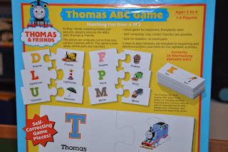 Pajama Projects: Thomas and the ABC Game