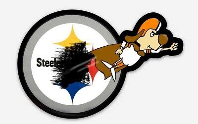 Cleveland Browns dog STICKER - Pittsburgh Steelers suck | eBay