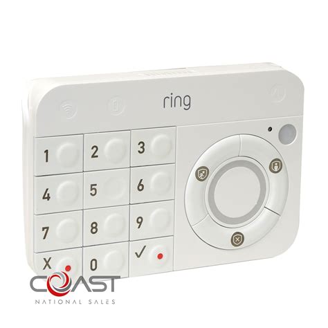 Ring Security Home Rechargeable Remote Keypad For Ring Alarm System ...