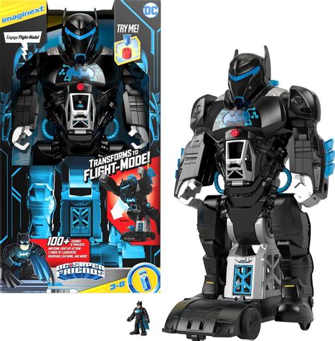 Fisher-Price Imaginext DC Super Friends Bat-Tech Batbot, Batman Playset - Walmart.com - Walmart.com