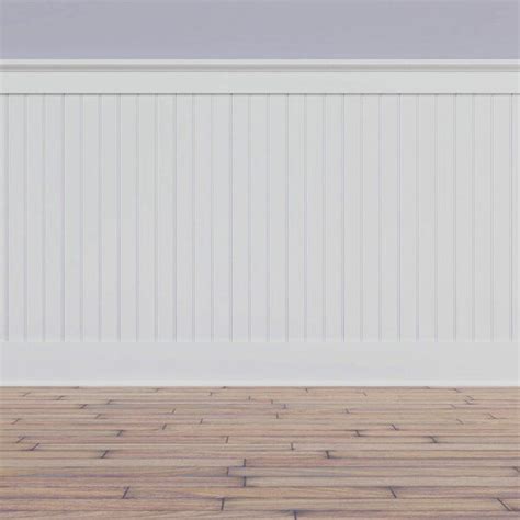 Deluxe White PVC Wall Paneling in 2020 | Dining room wainscoting, Beadboard wainscoting ...