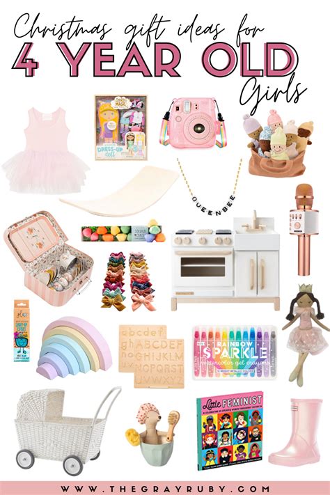 Christmas Gift Ideas for 4 Year Old Girls - With the Blinks