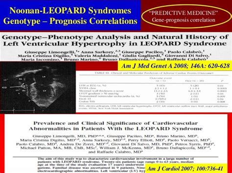 Pin by nonas arc on Leopard Syndrome | Rare disease, Syndrome, Noonan