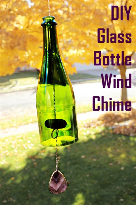 DIY Wine Bottle Wind Chime