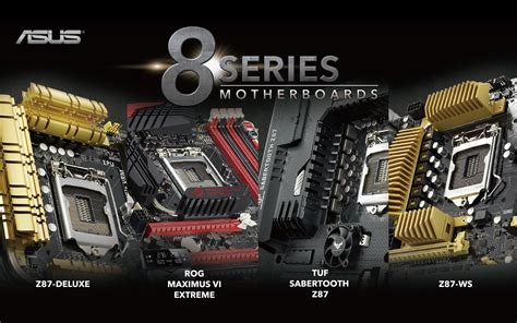 ASUS 8 series motherboards │download