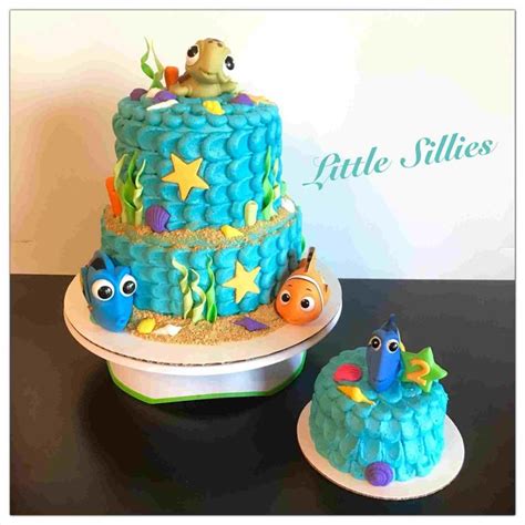 Dory Birthday Cake Finding Dory Birthday Cake Artatphoto - birijus.com | Fish cake birthday ...