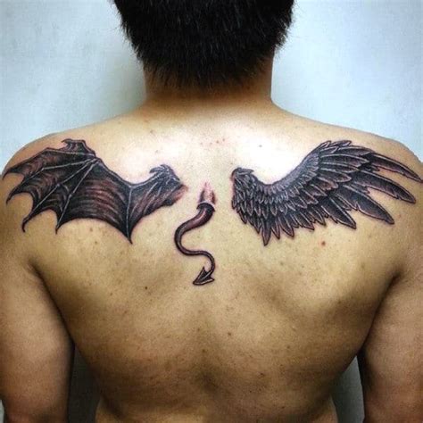 TTL Bayi Ternak: [Download 20+] Angel And Devil Wings Tattoo On Neck